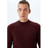Koton - Trui - Bordeaux - Normale Pasvorm - Lange Mouw