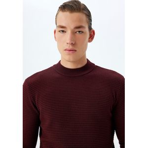 Koton - Trui - Bordeaux - Normale Pasvorm - Lange Mouw