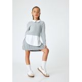 Koton SWEATSHIRTS Overhemdkraag Met gebruik van twee verschillende stoffen Sweatshirt