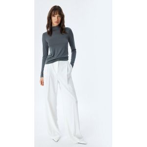 Koton - Shirt - Antraciet - Lange Mouw - Normale Pasvorm