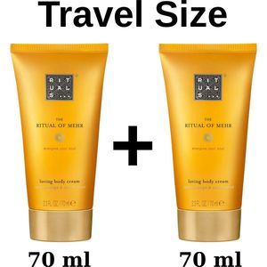 Rituals - The Ritual of Mehr - Travel Body Cream - 2 x 70 ml = 140 ml