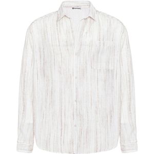 Dandalo Overhemd  donkergrijs / wit