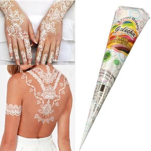 Witte Henna Cone - 30 gram