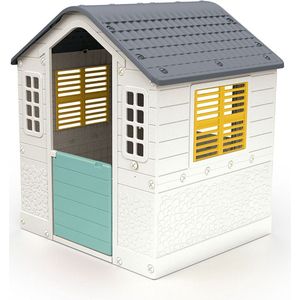 Dolu - Speelhuisje - Turquoise - Geel