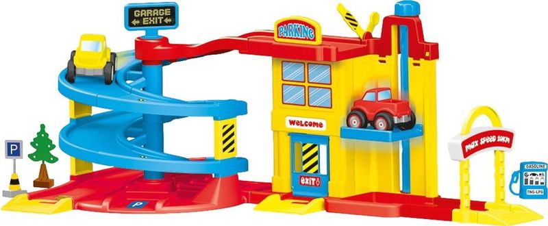 Dolu - Parkeergarage Speelset - Speelgoed