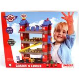 Dolu Toy Factory New York Garage met 4 Etages/2 Die-Cast Auto's/2 Verkeersborden/Boom