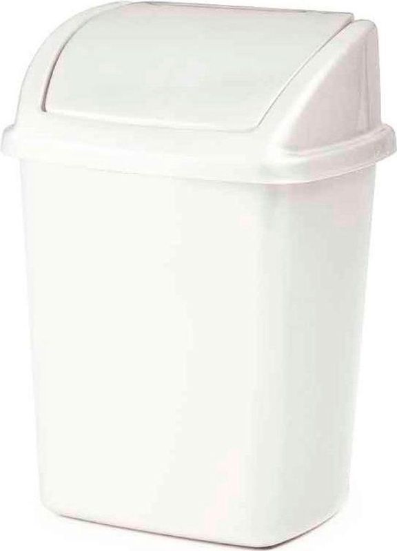 Kunststof Afvalbak met swing deksel, 4,45 liter (VB008397)