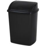 Kunststof Afvalbak met swing deksel, 26 liter (VB018426)