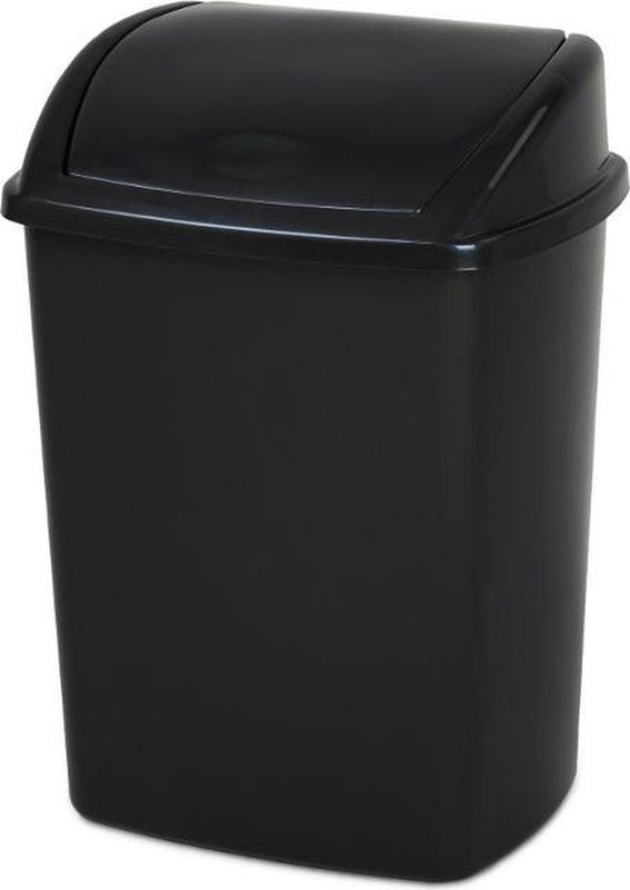 Kunststof Afvalbak met swing deksel, 26 liter (VB018426)