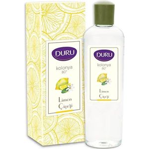 Duru - Citroen - Eau de Cologne - 400 ml (Kolonya / Desinfectie / Aftershave) - Pet