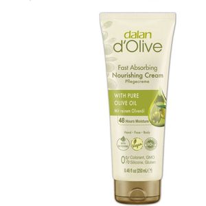 Dalan d'Olive - Hand & Body Cream - 250ml - Overige Kleuren - 2 Pack