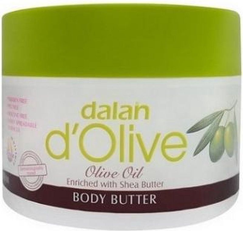 Dalan d'Olive Body Butter - 250 ml - Vitamine E - Shea Boter - Aegan Olijfolie