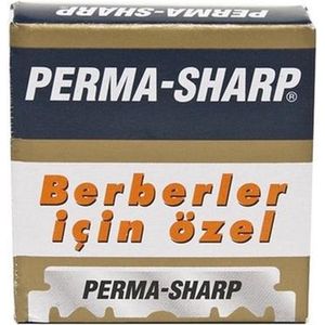 Gillette Perma-Sharp Single Blades - 100 Stuks