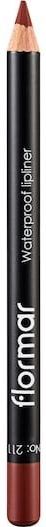 Flormar - Waterproof Lipliner - Waterproef - Tint 211 Classical Brown - 1.14 g