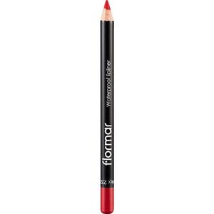 Flormar - Lipliner Waterproof 232 Passionate Red - Lippenpotlood - Langhoudend - Veegvast