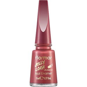 Flormar - Jelly Look Nail Enamel - Amaranth - Nagellak - 11 ml