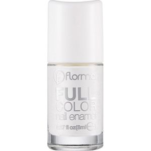 Flormar - Full Color Nail Enamel FC01 - Nagellak - 8 ml - Wit