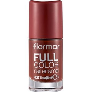 Flormar - Full Color Nail Enamel FC10 - Nagellak - Bruin - 8 ml