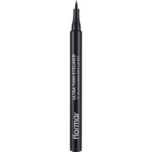Flormar - Ultra Thin Eyeliner - Zwart - Oog make-up