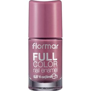 Flormar - Full Color Nail Enamel FC06 - Nagellak - Berry Brown - 8 ml