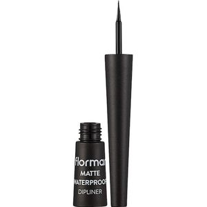 Flormar - Eyeliner Matte Waterproof Dipliner - Zwart