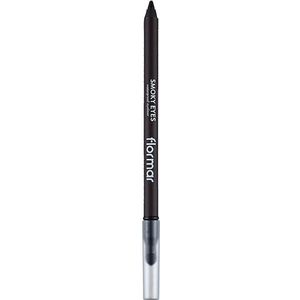 Flormar - 02 Coolest Brown - Waterproof Eyeliner - Sterk Gepigmenteerd - Met Sponsapplicator