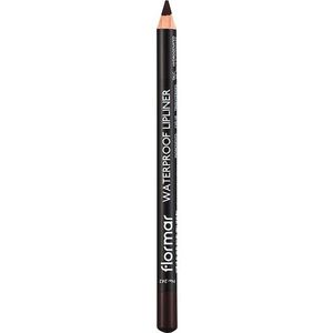 Flormar - Waterproof Lipliner 242 Deep Bordeaux - Lippenpotlood - Langhoudend - Veegvast