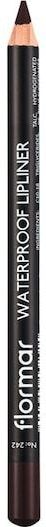 Flormar - Waterproof Lipliner 242 Deep Bordeaux - Lippenpotlood - Langhoudend - Veegvast