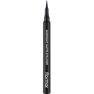 Flormar - Midnight Matte Eyeliner - Eyeliner - Donkerblauw - 1 ml