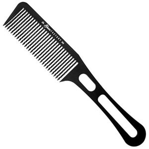 The Shave Factory Hittebestendige Zwarte Kammen - Essentieel voor Professionele Haar Verzorging - Gemaakt van Hoogwaardig en Duurzaam Materiaal (Zwart 050)