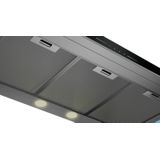 Beko BHCB93640BH Dunstabzugshaube/Wandhaube schwarz Edelstahl 90cm breit