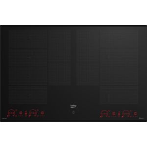 Beko HII88810NTI Zwart Ingebouwd 80 cm Inductiekookplaat zones 8 zone(s)