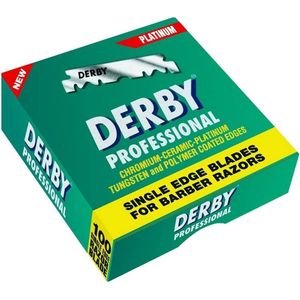 Derby Professional Single Blades Mesjes 100 stuks