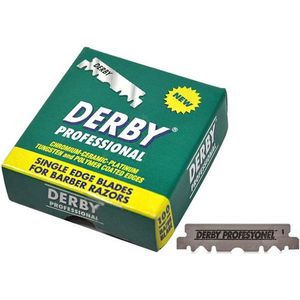 Derby - Single Blades - Scheermesjes - 100 Stuks - Turkije