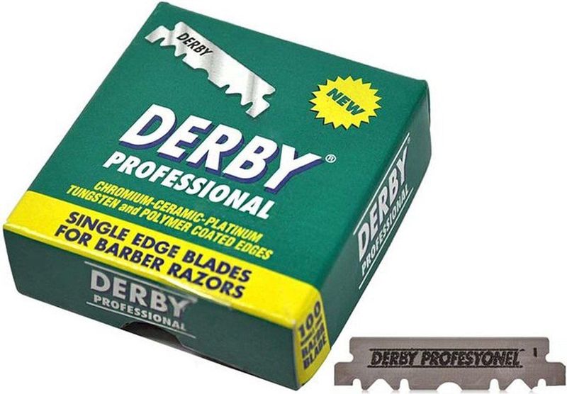 Derby - Single Blades - Scheermesjes - 100 Stuks - Turkije