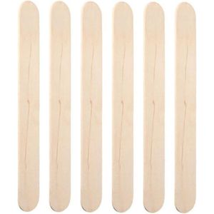 Hars & Wax spatels - hout - 100 stuks