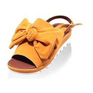 Shoetarz Damessandalen, mosterd, 37 EU