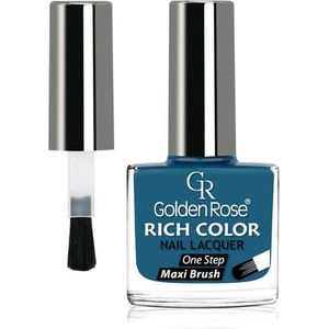 GOLDEN ROSE Rich Color blauwe nagellak 108, 10,5 ml.