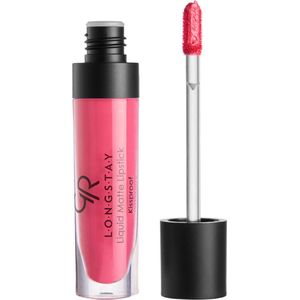 Golden Rose - Longstay Liquid Matte Lipstick 2 - Candy Pink - Kissproof