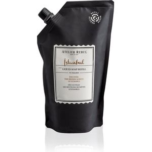 Istanbul Handzeep Navulling Atelier Rebul (500ml) - Houtige & Kruidige Geur - Natuurlijke Vloeibare Zeep