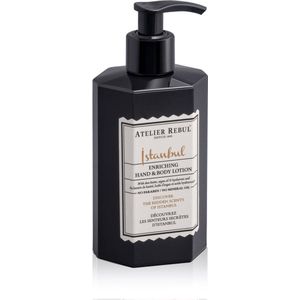 Istanbul Hand & Body Lotion Atelier Rebul (430ml) - Natuurlijk - Kruidige Geur - Voor Alle Huidtypes