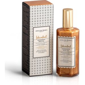 Istanbul Shimmering Body Oil Atelier Rebul (125ml) - Lichaamsolie - Natuurlijk - Creëer de perfecte Golden Glow