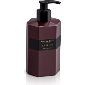 Bereket Hand & Body Lotion Atelier Rebul (250ml) - Natuurlijk - Zoete Geur - Voor Alle Huidtypes