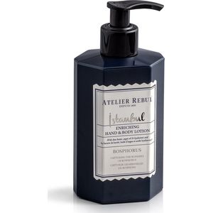 Istanbul Bosphorus Hand & Body Lotion Atelier Rebul (250ml) - Natuurlijk - Fris & Aquatische Geur - Voor Alle Huidtypes