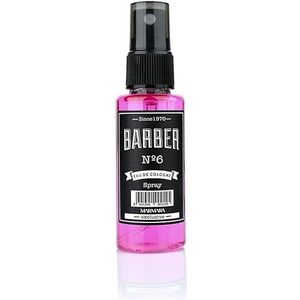 BARBER MARMARA No.6 Mini Eau de Cologne pompspray heren (1 x 50 ml) Aftershave Men - geurwater voor onderweg - herengeur reismaat - 70° alcohol | geurfles met verstuiver