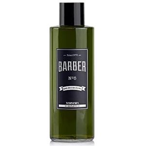 BARBER MARMARA No.5 Eau de Cologne Men's Splash in een glazen fles 1x 500ml - After Shave Men - Geparfumeerd water - Men's aftershave - Verfrist en koelt - Herengeur