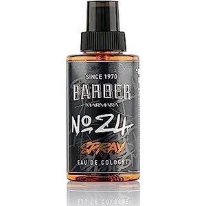 BARBER MARMARA No.24 Eau de Cologne Spray voor heren, GRAFITTI 1 x 150 ml, aftershave | mannen aftershave | parfums voor mannen barber | lichaamsspray - kapper Kolonya | parfums