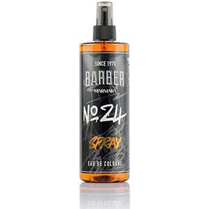 BARBER MARMARA No.24 Eau de Cologne Spray Mannen GRAFFITI 1x 400ml | aftershave voor mannen | Keulen | aftershave mannen | Herenparfums voor heren | Lichaamsspray - kapperszaak - kapper Kolonya | parfums