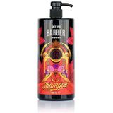 BARBER MARMARA Argan Shampoo voor mannen, 1150 ml, kappersshampoo voor heren, kappersbenodigdheden, vermindert haaruitval, Barber Shop shampoo, vrij van siliconen en zout, voor alle haartypes