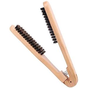 RTHGTFSZ Kam 1pc haar stijltang borstel V-vormige haarborstel haar stijltang schoonheid tool kam meisje haar ontwerp